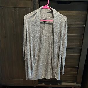 Worthington Charcoal Knit Cardigan